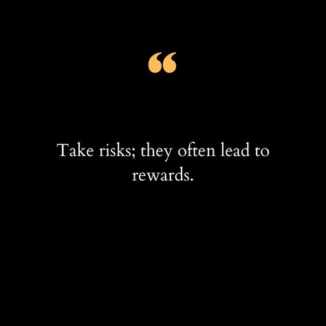 Life is a grand adventure, and at its heart, it's about taking risks. It's about stepping outside of your comfort zone, embracing the unknown, and chasing after your dreams with unwavering determination. 🌟 Every risk we take, whether big or small, carries with it the potential for growth, learning, and incredible rewards. It's in those moments of uncertainty and daring that we discover our true strengths and capabilities. So, dare to take risks—not reckless ones, but calculated, thoughtful l... Taking Risks, True Strength, Take Risks, People Quotes, The Unknown, Pretty Words, Comfort Zone, The Journey, Life Is