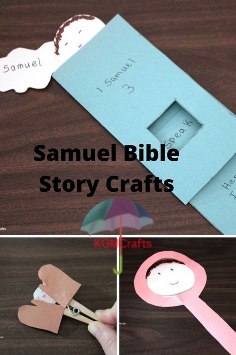 Kids will have fun making the Samuel Bible story craft. There are three parts, Hannah wants a baby, the Lord speaks, and David is anointed. Samuel Bible Story, Hannah And Samuel, Hannah Bible, Samuel Bible, Bible Class Activities, Kids Church Lessons, Sunday School Coloring Pages, Bible Story Crafts, Preschool Bible