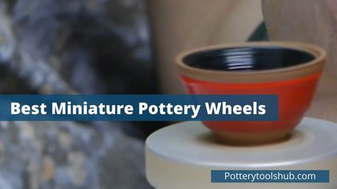 Want to get the best miniature pottery wheels for ceramics that are on top trends? Check out the list of beautiful mini pottery wheels for the gifts for the children. Mini Pottery Wheel, Electric Pottery Wheel, Mini Pottery, Pottery Makers, Clay Modelling, Coil Pots, Miniature Pottery, Beginner Pottery, Ceramic Tools