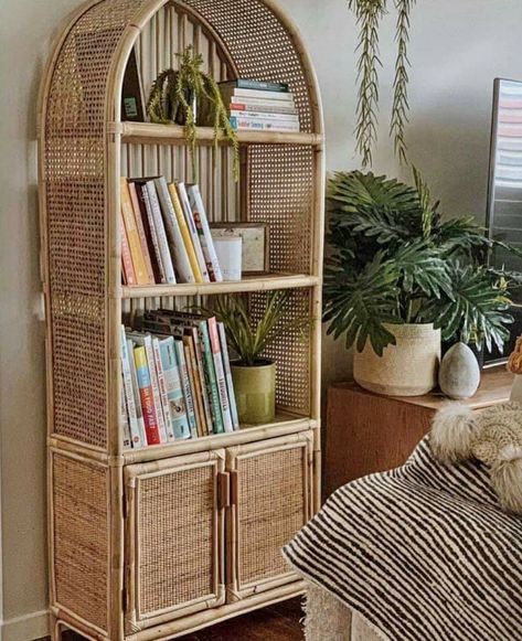 Decor On Amazon, Affordable Boho, Apartment Vibes, Cane Furniture, Bamboo Furniture, Rattan Furniture, My New Room, House Inspo, Simple Decor