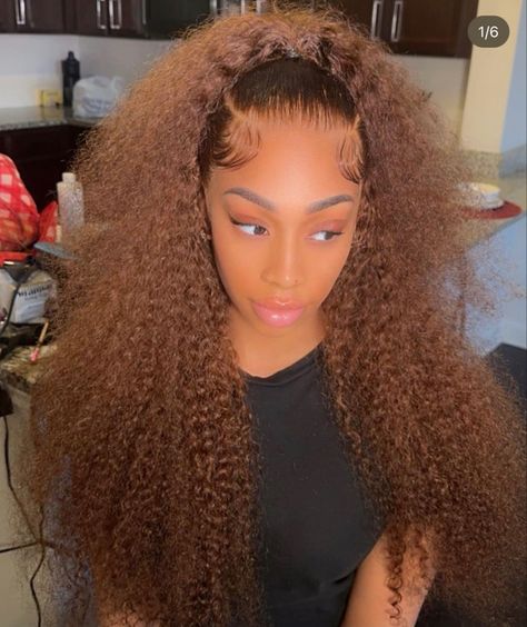 Bestie Outfits, Curly Lace Front Wigs, Slick Hairstyles, Colored Wigs, Lace Frontal Wig, Lace Front Wig, Frontal Wigs, Lace Frontal, Weave Hairstyles