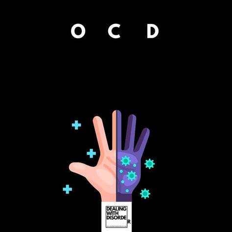 A hand with germs triggering contamination OCD Ocd Organization Aesthetic, Contamination Ocd, Ocd Memes, Health Illustration, Ocd Symptoms, Ocd Organization, Funny Illustration, Creative Illustration, Animal Jokes