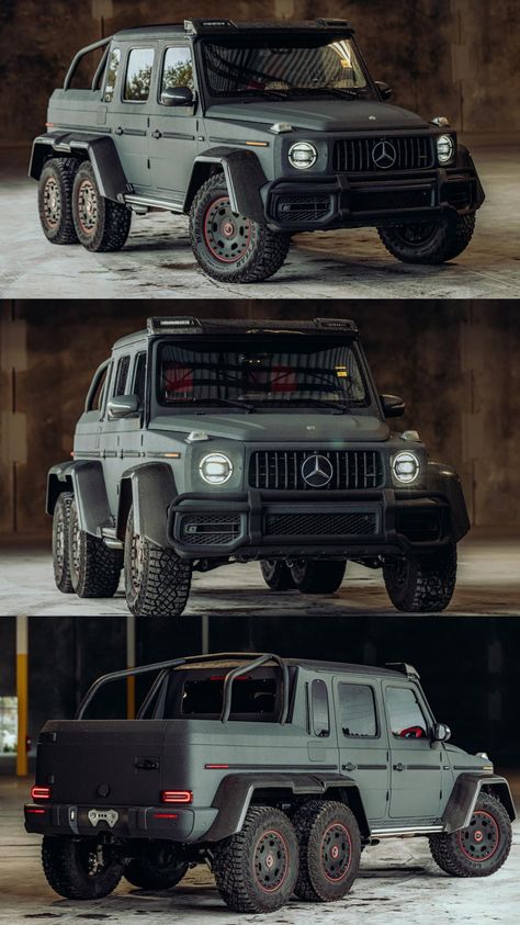 mercedes-benz G-wagon 6X6 $519.999 Mercedes G Wagon 6x6, G Wagon 6x6 Brabus, G Wagon 6x6, Mercedes G Wagon White, Mercedes 6x6, Mercedes Wagon, Mercedes Benz G Wagon, Mercedes 4x4, Two Door Jeep Wrangler