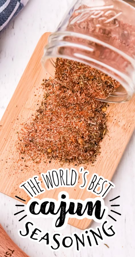 Cajun Spice Mix Homemade, Cajun Spice Mix Recipe, Homemade Cajun Seasoning Recipe, Cajun Seasoning Blend, How To Make Cajun Seasoning, Cajun Seasoning Recipe Easy, Tony Chachere Seasoning Recipe, Cajun Rub Recipe, Gumbo Seasoning