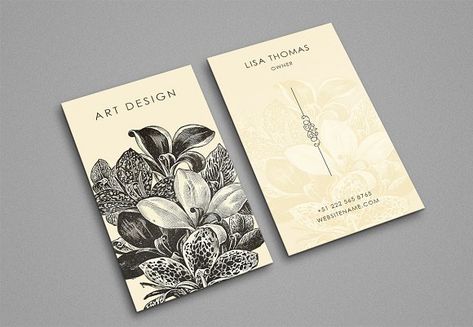 Beautiful creative art business Card by sandymanme on @creativemarket Business Card Ideas Creative, Business Card Design Creative Ideas, Visit Cart, Artist Business Card, Examples Of Business Cards, Toile Design, Art Business Cards, Buisness Cards, Illustration Business