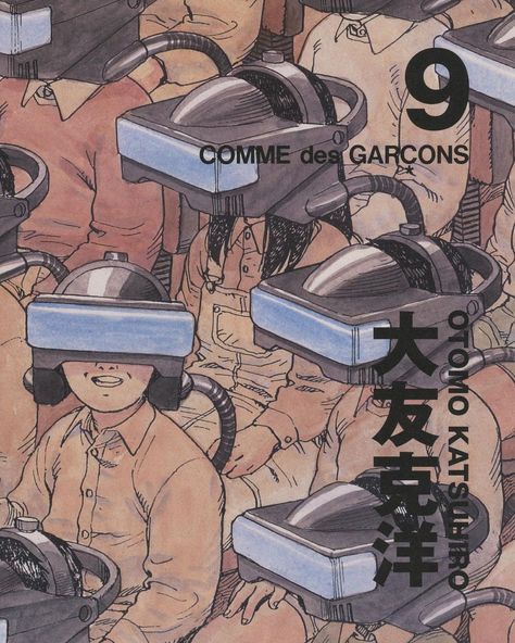 @sabukaru.online on Instagram: “Comme des Garçons W/ Otomo Katsuhiro Collaboration [Spring/Summer 2013] Every year Comme des Garçons’s Rei Kawakubo collaborates with…” Katsuhiro Otomo Comme Des Garcons, Otomo Katsuhiro, Katsuhiro Otomo, Vintage Poster Design, Rei Kawakubo, One Piece Drawing, Cyberpunk Art, Fresh Air, Graphic Design Illustration