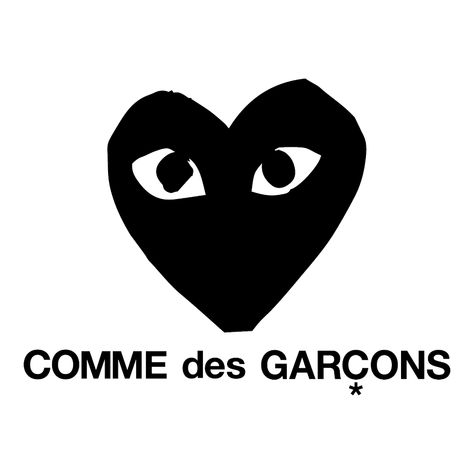 Comme des Garcons Logo Comme Des Garcons Wallpaper, Streetwear Logo, Art Alevel, Fashion Logo Branding, Pharmacy Design, Off-white Logo, Instagram Inspiration Posts, Logo Art, Apple Design