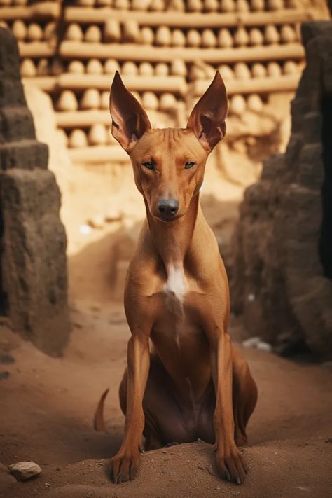 Discover the rich history and unique characteristics of Egyptian dog breeds, from ancient companions to modern marvels! #egyptiandogbreeds #egyptiandogs #dogbreeds Egyptian Dog, Asian Dogs, Ibizan Hound, Ancient Dog Breeds, Pharaoh Hound, Service Dog Training, Hound Dogs, Funny Dog Photos, Dog Weight