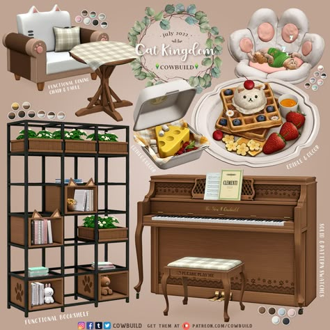 Sims 4 Cc Clutter Items, Sims 4 Cc For Free, Sims 3 Cc Houses, Sims 4 Cat Furniture, Squishmallow Sims 4 Cc, Sims 4 Cc Maxis Match House, Sims 4 Mods House Decor, Sims 4 Sets Clothing, Cat Cc Sims 4