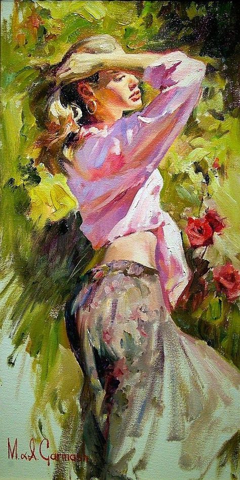 Unbetitelt Soyut Sanat Tabloları, Female Art Painting, Figurative Artists, Romantic Art, Woman Painting, Figurative Art, Figure Painting, Portrait Art, 그림 그리기