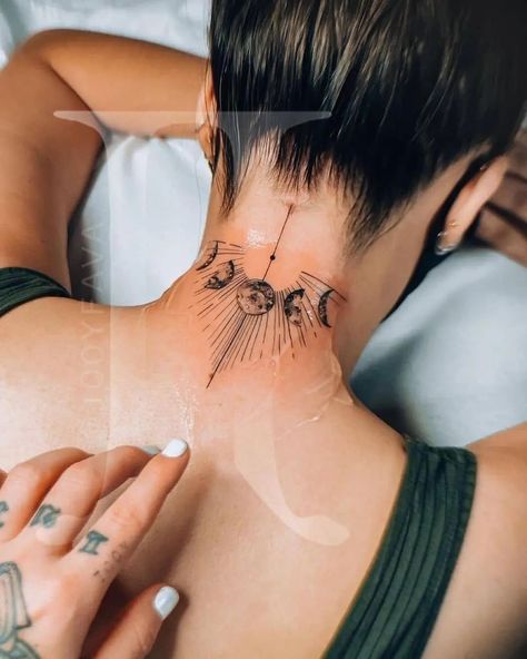 Tattoos Ideas on Instagram: “😍🧡 - turn on the notifications for daily updates • Tag someone who like the art of…” Holy Tattoos, Moon Phases Tattoo, Incredible Tattoos, Unique Tattoo Designs, Unique Tattoo, Tattoo Trends, Tattoos Ideas, Mini Tattoos, Love Tattoos