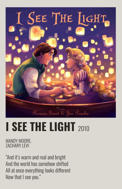 Tangled Song, Tangled Songs, I See The Light Tangled, Lit Songs, I See The Light, Tangled Lights, Song Cover, Decor Posters, Princess Pictures