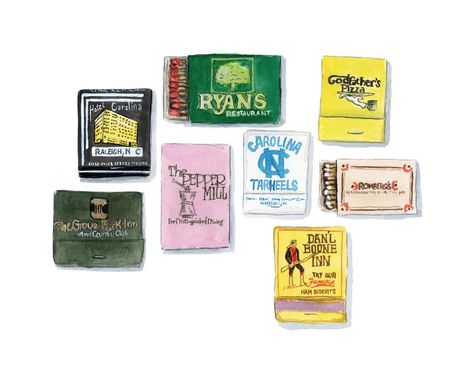 A collection of North Carolina matchbooks from popular destination in NC to take you back in time! Revisit Hotel Carolina, Ryan's Restaurant, Godfather's Pizza, The Grove Park Inn, The Pepper Mill, Carolina Tarheels, Romberg's, and Dan'l Boone Inn. 8x10  Printed on 120lb Paper Packaged in a clear, protective sleeve Proudly printed in the USA! *Frame not included Custom Matchbooks, North Carolina Art, Carolina Tarheels, Vintage Matchbooks, Grove Park Inn, State Map Art, Mountain Artwork, Blue Flower Painting, Eggshell White