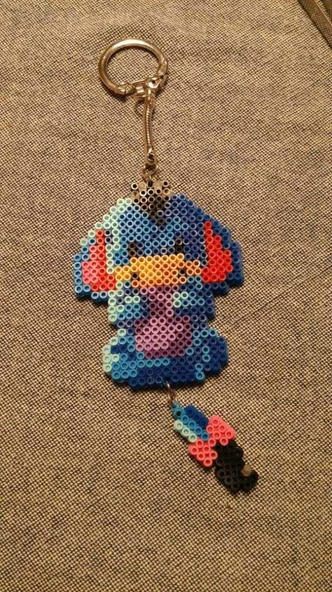 Perler Bead Eeyore, Eeyore Hama Beads, Princess And The Frog Perler Beads, Stitch And Angel Perler Beads, Eeyore Pixel Art, Eeyore Perler Beads Pattern, Perel Bead Ideas Cute, Eeyore Perler Beads, Inside Out Perler Bead Patterns