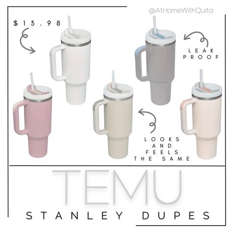 Discover the best Stanley Cup dupes from Temu! Quench your thirst in style with these shopable tumbler accessories that provide the perfect blend of functionality and fashion. Stay hydrated like never before with these TikTok-famous insulated tumblers that have taken the internet by storm. Join the trend and enjoy the ultimate hydration experience with Temu's high-quality dupes. Shop now and elevate your beverage game! #StanleyCupDupes #TumblerAccessories #HydrationEssentials #DrinkInStyle #Temu Tumbler Accessories, Aesthetic Glass, Tiktok Famous, Xmas List, Shop Till You Drop, Glass Cups, Stanley Cup, Stay Hydrated, Amazon Finds