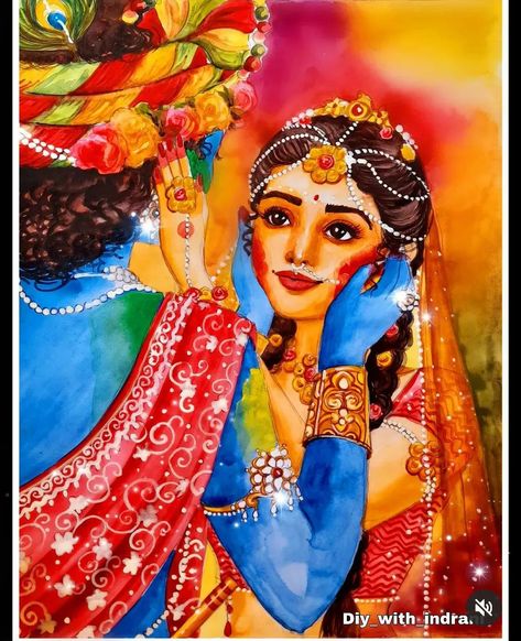 Holi Painting, Holi Drawing, Krishna Holi, Radha Krishna Holi, Holi Images, Radha Painting, Krishna Drawing, Pencil Sketch Images, Art Drawings Sketches Pencil