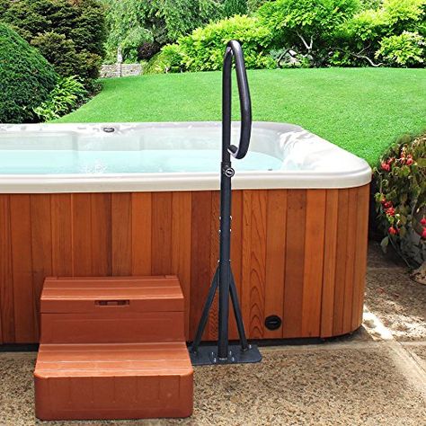 Tub Decor, Hot Tub Steps, Endless Pools, Tub Deck, Wooden Pool, Hot Tub Patio, Hot Tub Accessories, Endless Pool, Hot Tub Deck