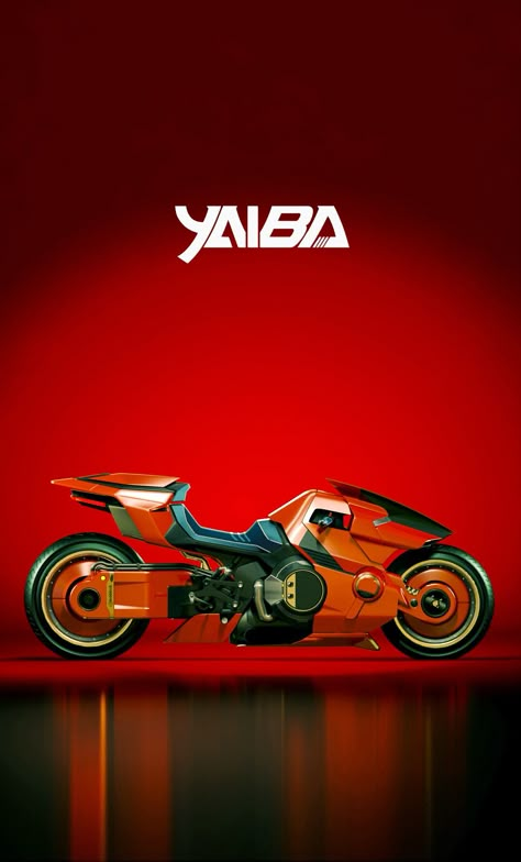 Yaiba Kusanagi, Akira Motorcycle, Vehicle Concept, Futuristic Motorcycle, Concept Motorcycles, Cyberpunk Aesthetic, Cyberpunk City, Arte Cyberpunk, Motorcycle Art