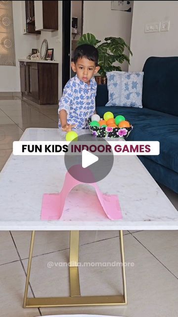 Vandita Venessa Thomas on Instagram: "Part 12 - SAVE this to try out with your kiddo(s)😊  .  ❤️ Don't forget to hit the LIKE button if you enjoyed watching Viaan ace these activities :) .  👌These quick, easy, fun & minimal prep games help kids to: 🔹Sharpen gross motor skills  🔹Enhance reaction time & agility  🔹Improve sitting tolerance & attention span 🔹Work on hand-eye coordination  🔹Improve concentration, focus & patience levels 🔹Encourage teamwork 🔹Practice healthy competition 🔹Have some good old fashioned fun :)  .  👍Check out "Indoor Games Parts 1-11 in my reels tab if you've missed it  .  🗣️ #LetsTalk Will you try out these games with your kiddo(s)?😊   ⬇️ Follow @vandita.momandmore  👍LIKE | SAVE | SHARE  #activitiesforkids #activitiesforchildren #summeractivities #rainy Games For Parents In School, Indoor Games For Kids Classroom, Fun Activities To Do With Kids At Home, Kids Activities Indoor, Kid Games Indoor, Fun Indoor Activities For Kids, Healthy Competition, Games Indoor, Coordination Activities