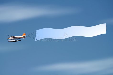 Fly with banner. A little airplane with banner , #Affiliate, #Fly, #banner, #airplane #ad Plane With Banner, Airplane Banner, Flying Banner, Flying Flag, Airplane Poster, Sea Plane, Banner Image, Virtual Background, Kids Camp