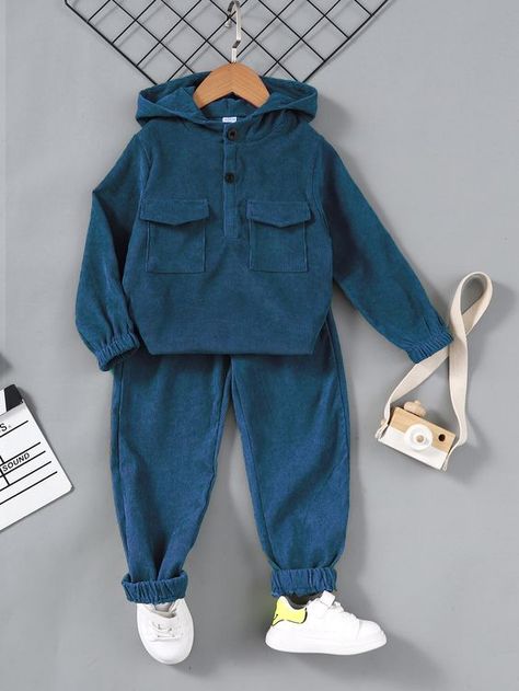 Very cute and well Made Button Hoodie, Stylish Winter Outfits, Men Stylish Dress, Kids Clothes Boys, Boys Set, Toddler Boy Outfits, Kids Pants, Boys Clothing