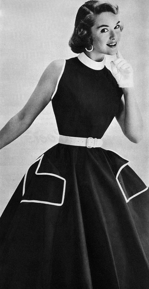 Fashion 50s, Fifties Fashion, Fashion 1950s, 1950s Style, Couture Mode, Vintage Couture, Love More, Moda Vintage, 60s Fashion