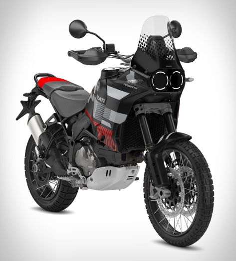 Ducati DesertX RR22 Black Ducati, Ducati Desert Sled Custom, Ducati Multistrada 620, Ducati Motorbike, Electric Scooter Design, Ducati Desmo, Bike Aesthetic, Ducati Multistrada, Ducati Monster 620