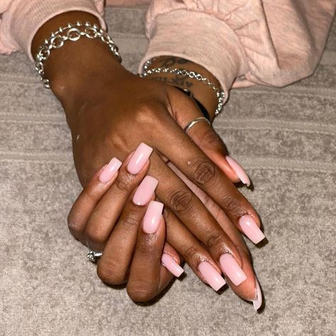 Nails With Pink Acrylic Powder, Pink Powder Acrylic Nails Coffin, Nails Acrylic Pink Powder, Sheer Pink Dip Powder Nails, Pink Powder Acrylic Nails, Powder Acrylic Nails, Pink Acrylic Powder, Pink Powder, Gel Nails Diy