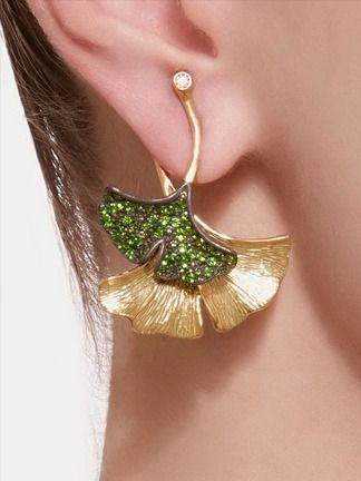 Description Style: Bohemia Type: Earrings Color: Gold Weight: 6.7g Size: About 2.65*1.95 cm / 1.04*0.77'' Material: 14K Gold Plated Package Includes: 1 x Earrings Ginkgo Earrings, Bijoux Art Nouveau, Crystal Wedding Jewelry, Ginkgo Biloba, Leaf Jewelry, Diy Schmuck, Contemporary Jewelry, Gold Jewelry Fashion, Pendant Earrings