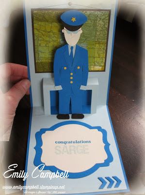 Tiny Kiwi Cards: Search results for police card Promotion At Work, Card Dress, Police Appreciation, Pilots Birthday, Police Party, Men Cards, Tarjetas Pop Up, Punch Art Cards, Police Sergeant