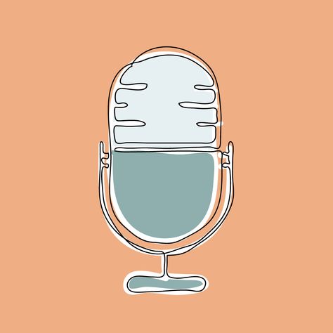 Microphone Icon Aesthetic, Podcast Icon Aesthetic, Podcast Aesthetic Logo, Podcast App Icon, Podcast Icon, Microphone Icon, Icon Iphone, Ios Homescreen, Doodle Frames