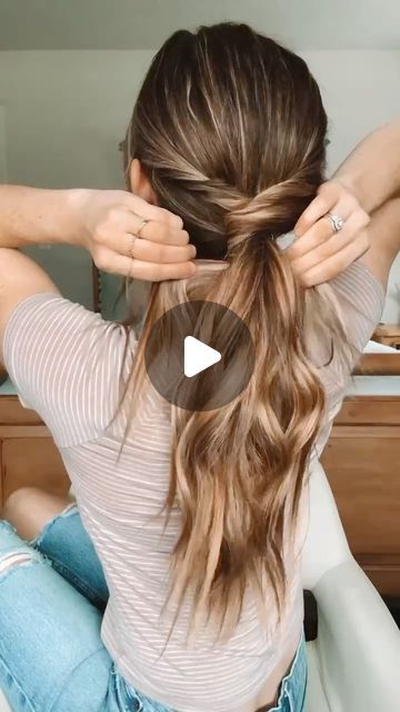 Karly Porter on Instagram: "Upscale ponytail🤍 #hairbykarly #hairtutorial" Elevated Low Ponytail, Ponytail For Layered Hair, Medium Length Hair Ponytail Styles, Pony Tailed Hairstyle Elegant, Easy Low Pony Hairstyles, Cute Low Ponytails, Low Pony Hairstyles Black, Low Ponytail Wedding Hair, Formal Ponytail Hairstyles