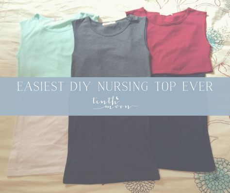 Nursing Clothes Hacks, Sew Maternity Clothes, Diy Nursing Top, Nursing Top Pattern, Diy Nursing Clothes, Nursing Tops Breastfeeding, Diy Maternity Clothes, Maternity Patterns, Maternity Sewing