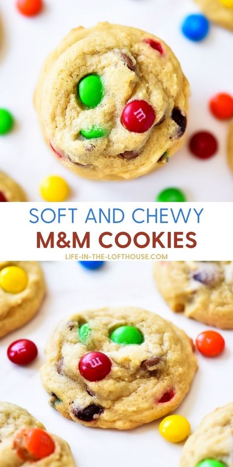 Mnm Cookies Recipe, Best M&m Cookie Recipe, Bulk Cookies, Mnm Cookies, Monster Cookies Recipe, Chocolate Chip Pudding Cookies, M M Cookies, Sugar Free Cookies, Best Bread Recipe