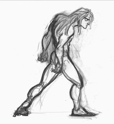 Concept art of Tarzan from Disney's "Tarzan" (1999) by artist Glen Keane. Glen Keane, Inspiration Journal, Animation Sketches, Disney Concept Art, Disney Sketches, Walt Disney Animation, Walt Disney Animation Studios, Gesture Drawing, 캐릭터 드로잉