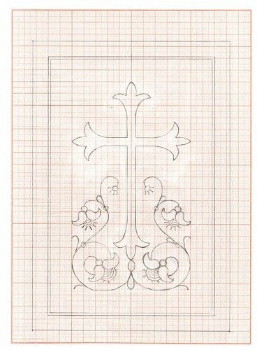 Catholic Embroidery, Crucifix Art, Catholic Symbols, Cross Embroidery Designs, Christian Embroidery, Church Banners, 자수 디자인, Silk Ribbon Embroidery, Catholic Art