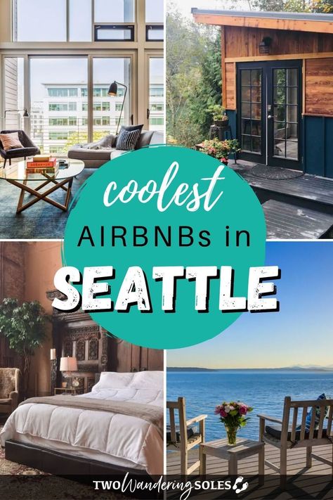 Airbnbs in Seattle range from modern downtown lofts to quirky houseboat stays. Whether you’re visiting the Puget Sound metropolis for vacation, business, or planning the perfect staycation, you’ll want to check out this list of the best Airbnbs in Seattle. Plus, they offer experiences you won’t get in a hotel. airbnb seattle wa | best airbnb in seattle Where To Stay In Seattle, Seattle Airbnb, Belltown Seattle, Unique Accommodation, Seattle Vacation, Seattle Trip, Usa Places To Visit, Seattle Hotels, Downtown Lofts