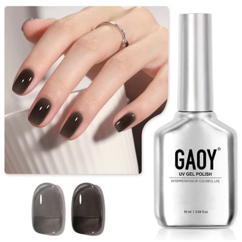 black jelly gel nail polish Black Translucent Nails, Black Sheer Nails, Black Glass Nails, Translucent Black Nails, Sheer Black Nails, Black Jelly Nails, Black Gel Nails, Red Gel Nails, Sheer Nails