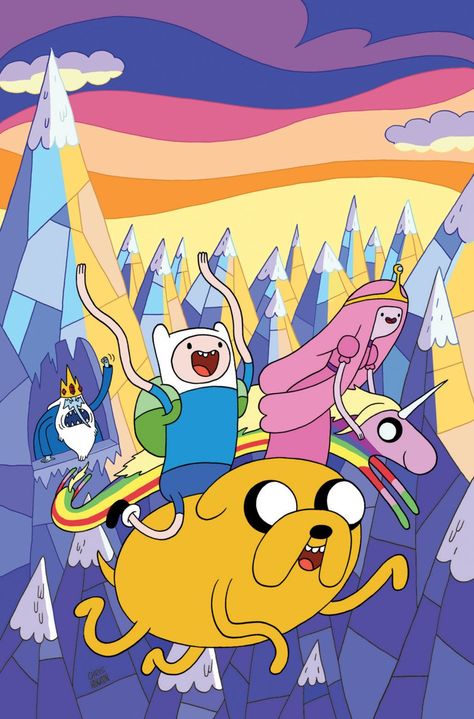 Adventure Time #2 (Cover A) by Chris Houghton Art Adventure Time, Pendleton Ward, Adventure Time Comics, Adveture Time, Finn Jake, Adventure Time Wallpaper, Buku Harry Potter, Cheese Chicken, Finn The Human