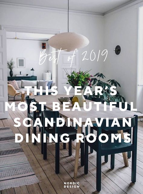 The Most Beautiful Dining Rooms of 2019 - Nordic Design Norwegian Dining Room, Scandinavian Dining Table Decor, Scandinavian Dining Room Table, Nordic Dining Room Scandinavian Design, Scandi Dining Room Ideas, Scandinavian Dining Rooms, Scandinavian Dining Room Ideas, Modern Scandinavian Dining Room, Taupe Dining Room