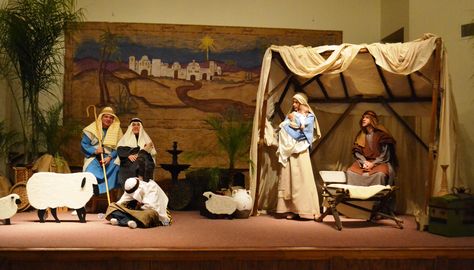 Live Nativity, Christmas Drama, Church Christmas Party, Christmas Candle Lights, Simi Valley California, Nativity Costumes, Ward Christmas Party, Bethlehem Christmas, Play Props