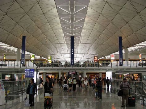 Hong kong international airport terminal 1  09 Hong Kong Airport, Hong Kong International Airport, Chinese Woman, Outdoor Patio Diy, Airports Terminal, Airport Security, British Soldier, China Travel, Modern City