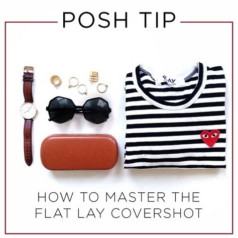 Photo Styling Tip: How to master the flat lay covershot to get your Poshmark listings sold faster. Vendor Tips, Selling Clothes Online, Poshmark Tips, Flat Lay Inspiration, Summer Job, Ebay Hacks, Flat Lay Photos, Elegant Clothes, Hippie Chick