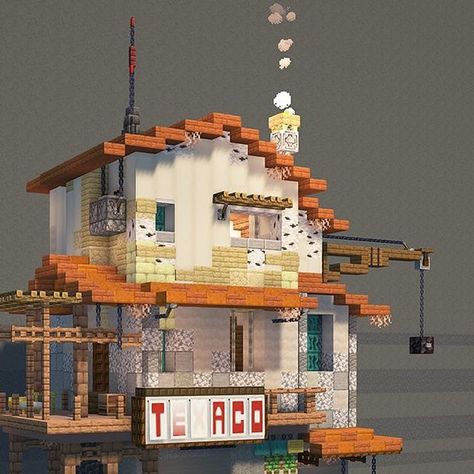 TacoSquad on Instagram: "Minecraft Cyberpunk Gas Station  - Built with @blaze_85_  - Built on: play.bakery.builders  Shaders: complementary  - Please remember to like, follow, share, and use premium gas  - #minecraft #mcpe #minecraftart #minecraftbuild #mcbuilds #minecraftbuilding #minecraftjava #minecraftarchitecture #minecraftonly #minecraftbuilds #minecraftideas #minecrafthouse #minecraftinspiration #minecrafthouses #minecraftcreations #minecraftbuilder"