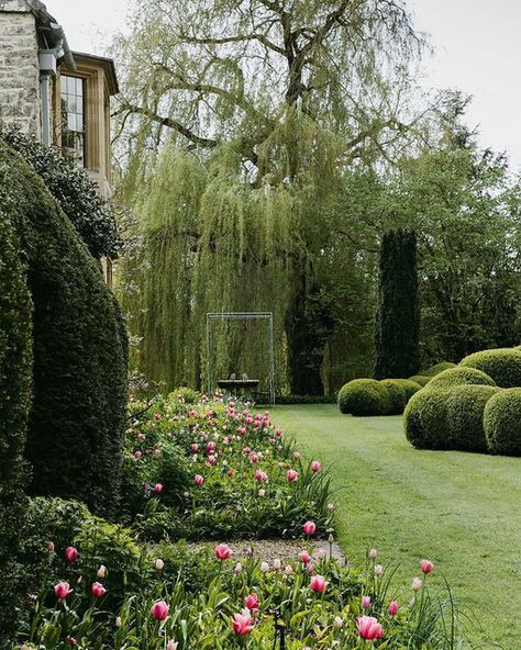 Formal Garden, Big Garden, Italian Garden, Formal Gardens, Garden Oasis, Green Garden, Lush Green, Garden Styles, Dream Garden