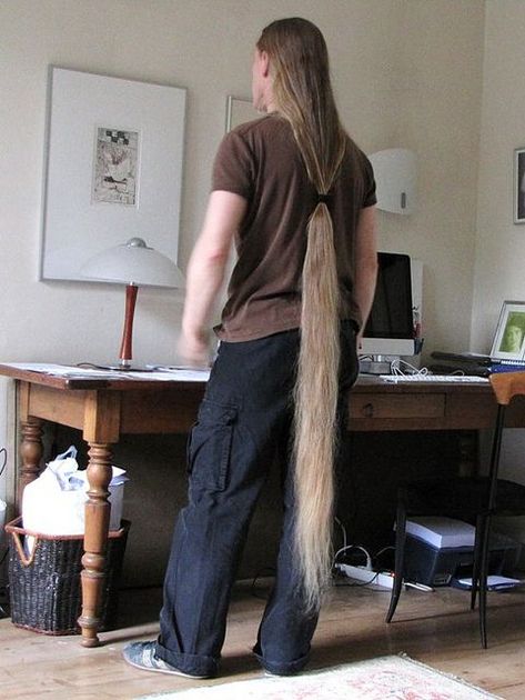 Metalhead Guy, Super Long Hair, Long Blonde, Favorite Hairstyles, Very Long Hair, Long Blonde Hair, Long Hair Styles Men, Length Hair, Timeline Photos