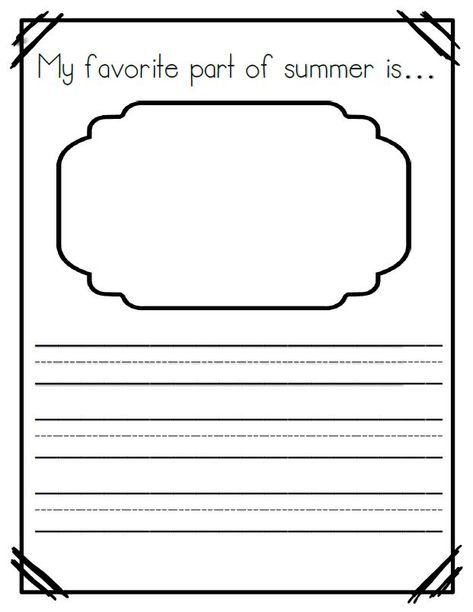 In science, we have started discussing seasons. It’s a great time to start teaching about the different seasons since we are about to switch over to fall. Before that happens, we wanted to have our students write about what their favourite part of summer is. We didn’t want them to tell us an activity they … Summer Writing Activity, Summer Writing Prompts, Home Daycare Ideas, Summer Writing, Daycare Ideas, Home Daycare, Drawing Prompt, Writing Prompt, Different Seasons