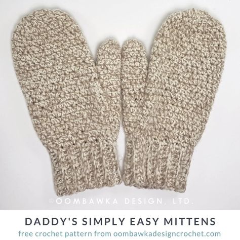 Easy Mittens, Mittens Free Pattern, Crochet Baby Mittens, Crochet Mitts, Crochet Mittens Free Pattern, Crochet Mittens Pattern, Crochet Gloves Pattern, Knitted Mittens, Design Crochet