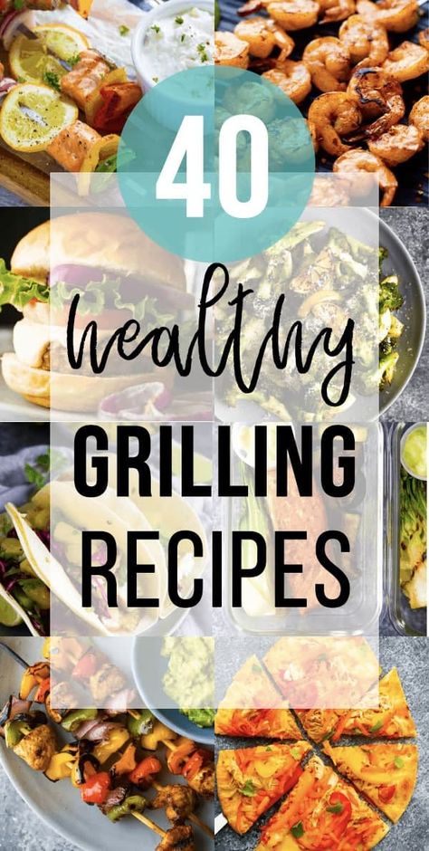 Healthy Bbq Recipes, Recipes Grill, Grilled Dinner Recipes, Healthy Bbq, Healthy Grilled, Summer Bbq Recipes, Easy Grilling Recipes, Bbq Dishes, Summertime Recipes