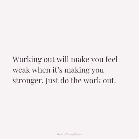 Ever felt weaker after a workout? That’s just your body shedding its old self! Embrace the struggle, because every drop of sweat is a step closer to strength. Push through the discomfort, and let the transformation begin!" 💪✨ Stretch Quotes, Stretching Quotes, Selflove Motivation, Motivation Affirmations, Healing Journaling, Feeling Weak, Quotes On Instagram, Daily Inspiration Quotes, Daily Motivation